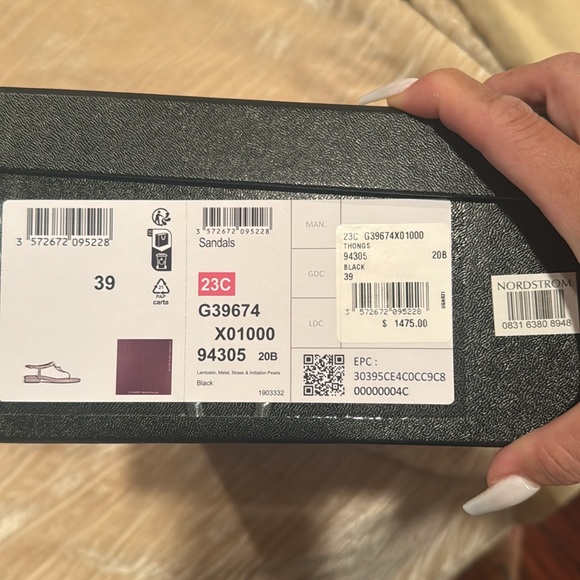 Beige Chanel sandals, size 39 - Picture 7 of 11